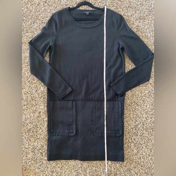 COS merino wool + silk shift dress XS / S - Picture 4 of 7